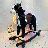 Thumbnail for KIDS LARGE ROCKING HORSE WITH WHEEL LIGHTS & MUSIC