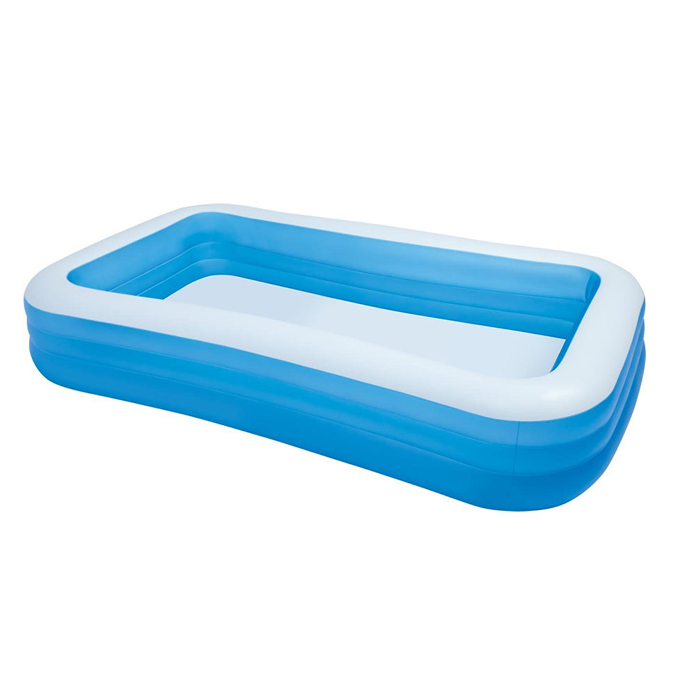 INTEX SWIM CENTER FAMILY SWIMMING POOL WHITE BLUE - 57180