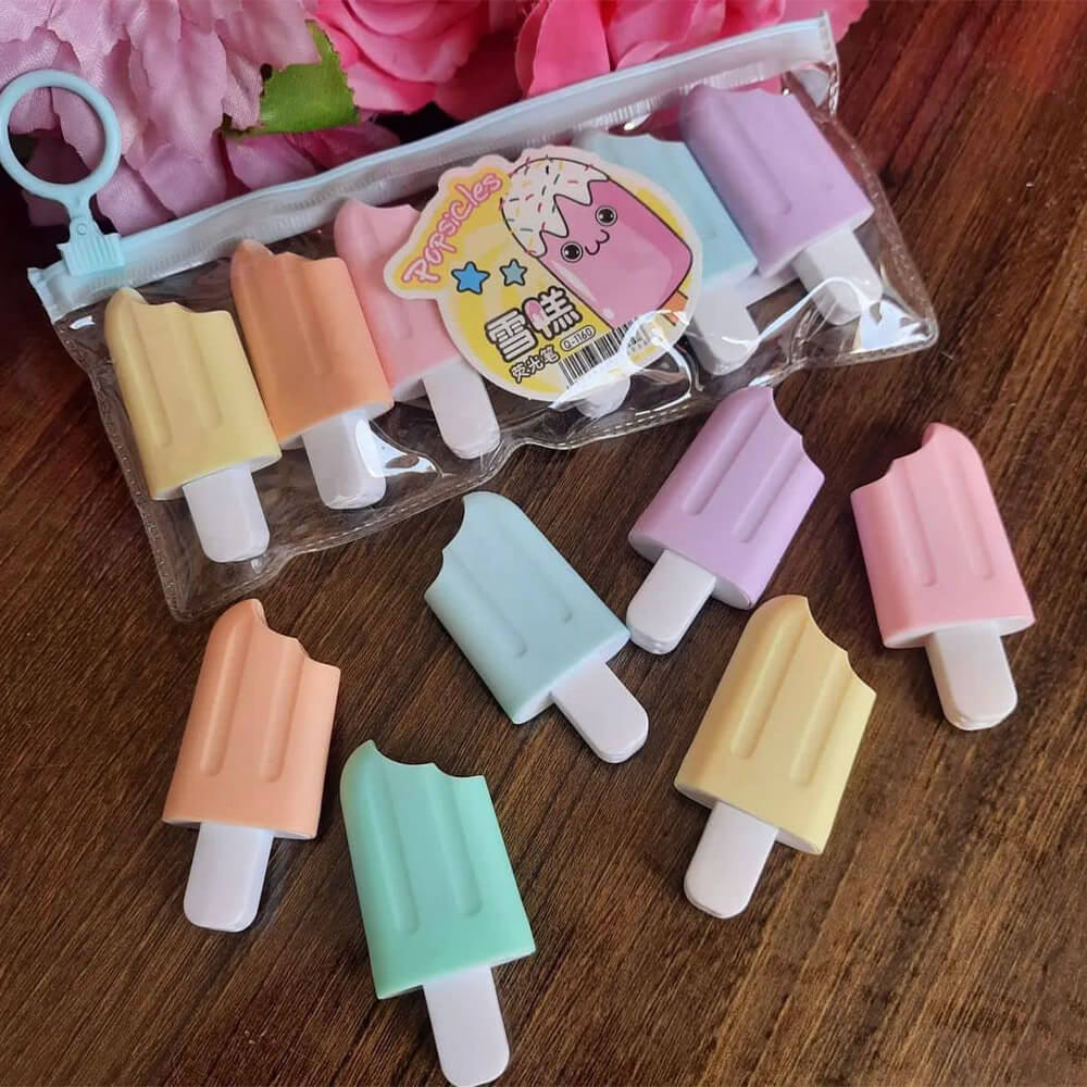 COLORFUL HIGHLIGHTER FOR KIDS - 6 PCS