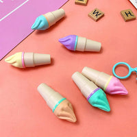 Thumbnail for ICE-CREAM CONE HIGHLIGHTER PEN - 6 PCS