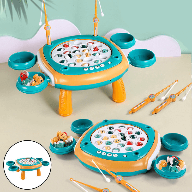 KIDS FISHING GAME & EDUCATIONAL TABLE