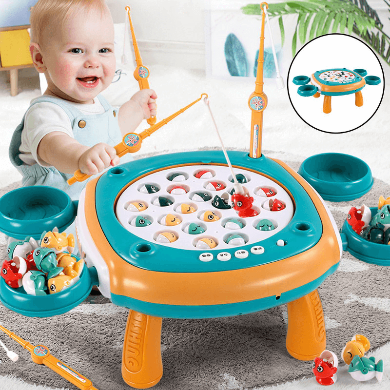 KIDS FISHING GAME & EDUCATIONAL TABLE