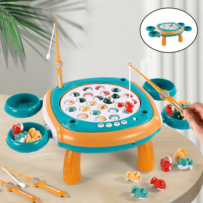 KIDS FISHING GAME & EDUCATIONAL TABLE