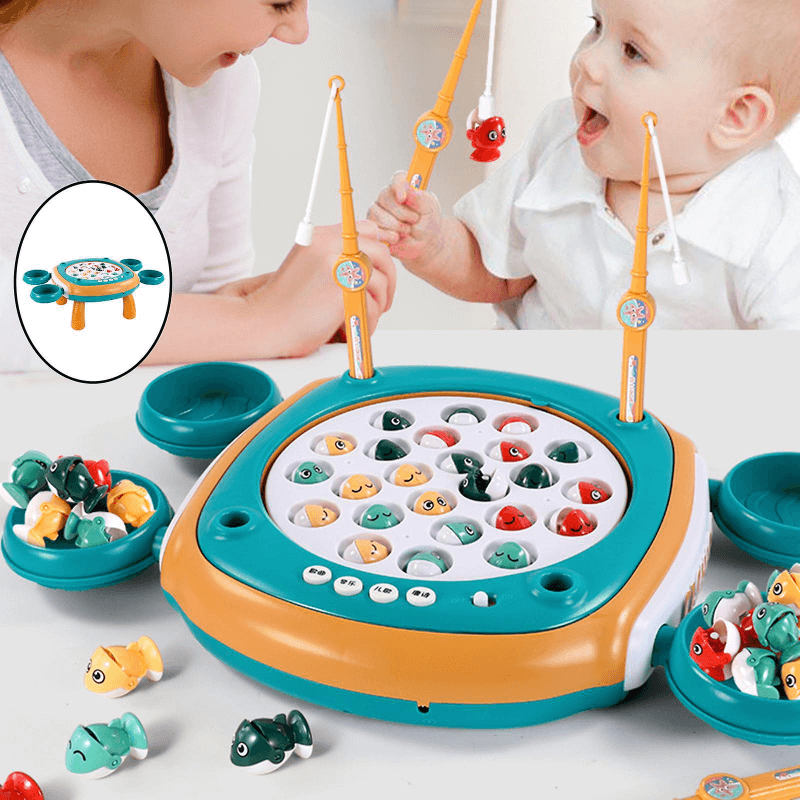 KIDS FISHING GAME & EDUCATIONAL TABLE