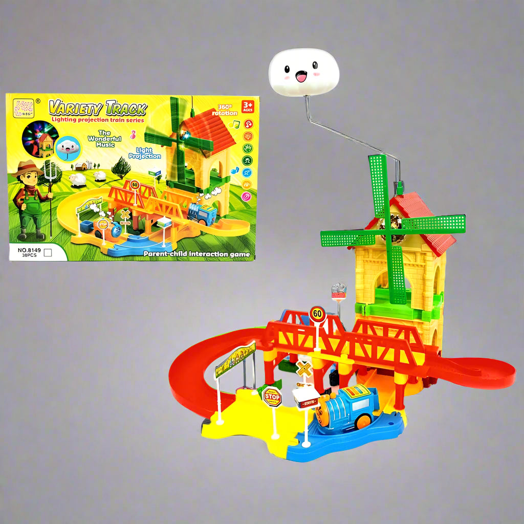 VARIETY LIGHTNING TRAIN TRACK SET