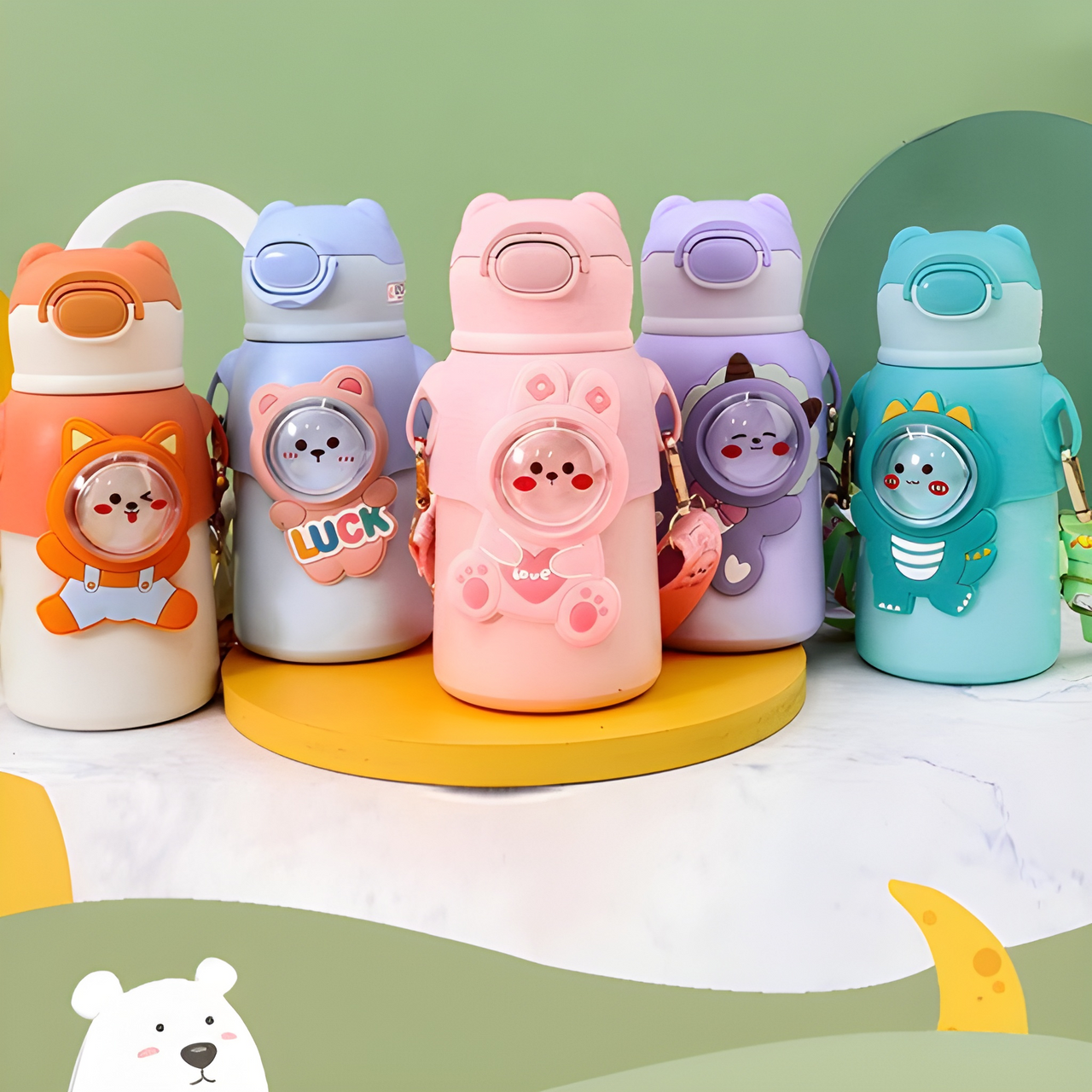KAWAI ANIMAL ADVENTURE BOTTLES