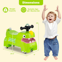 Thumbnail for DINOSAUR KIDS TOLO & PUSH CAR WITH STORAGE BOX