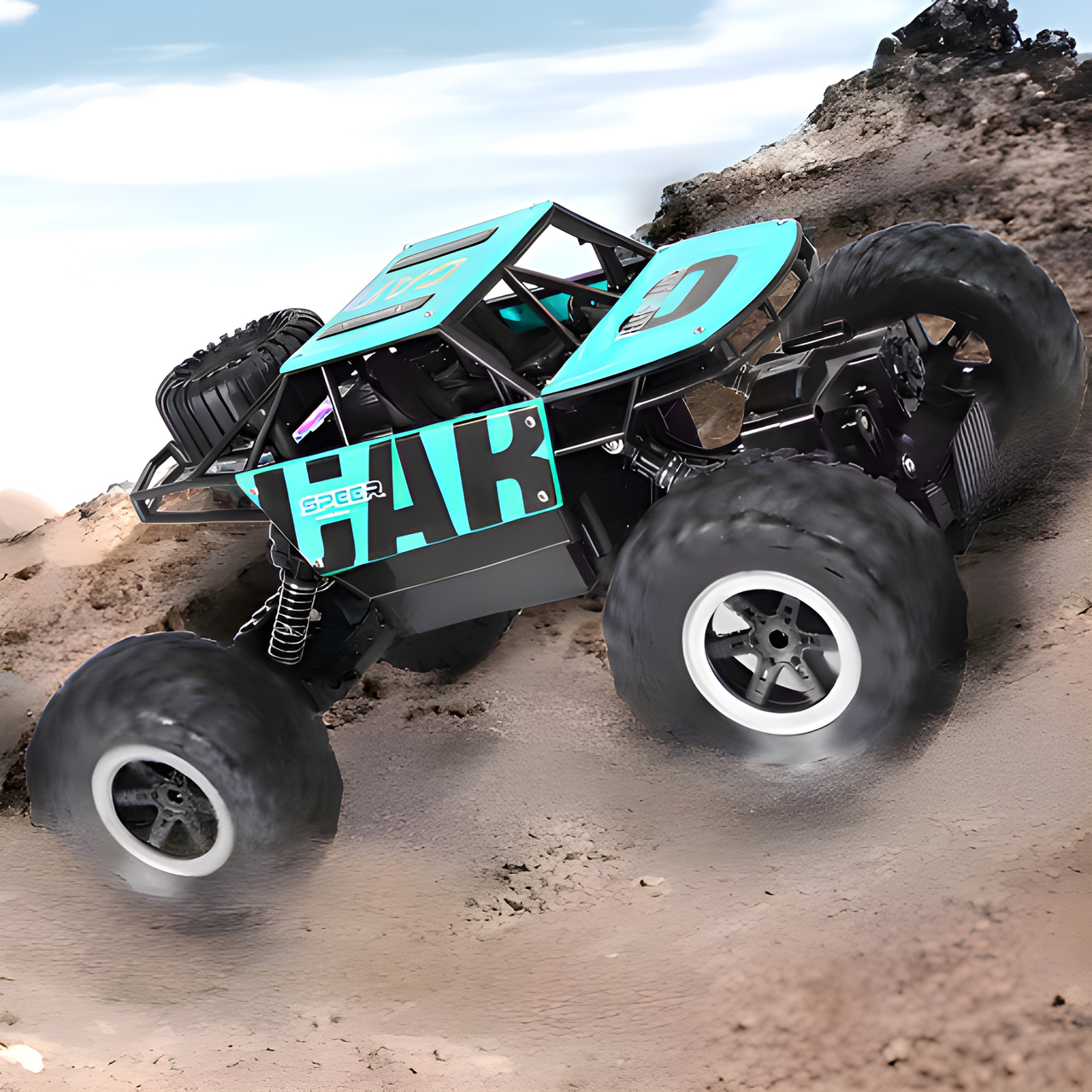 4WD R/C METAL HIGH-SPEED  OFF-ROAD JEEP
