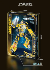 Thumbnail for 8 IN 2 DIY ENGINEERING ROBOT TRUCK BUILDING BLOCKS
