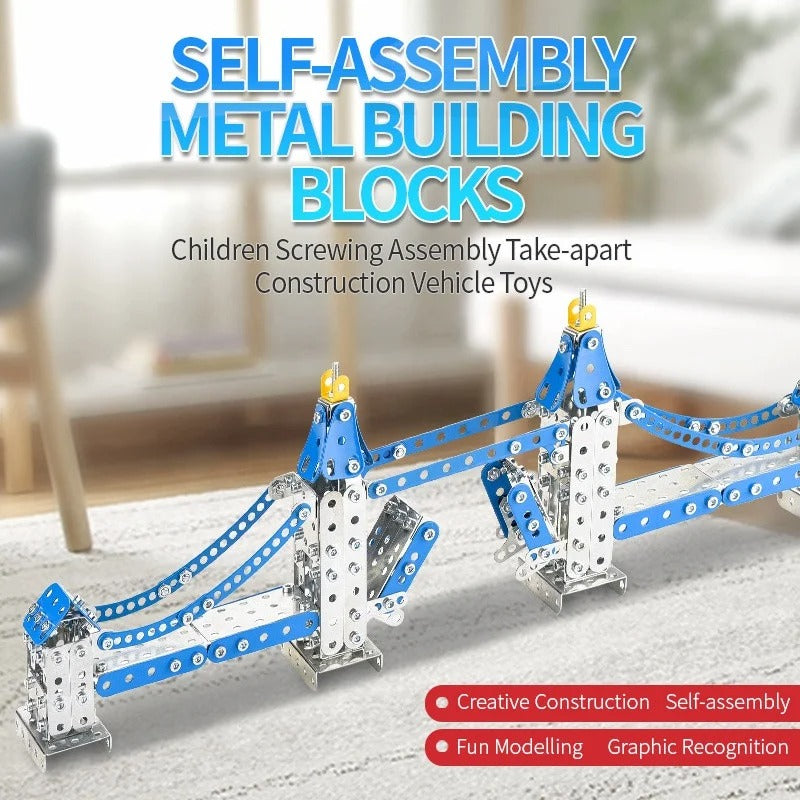 METAL CONSTRUCTION SET LONDON BRIDGE - 588 PCS