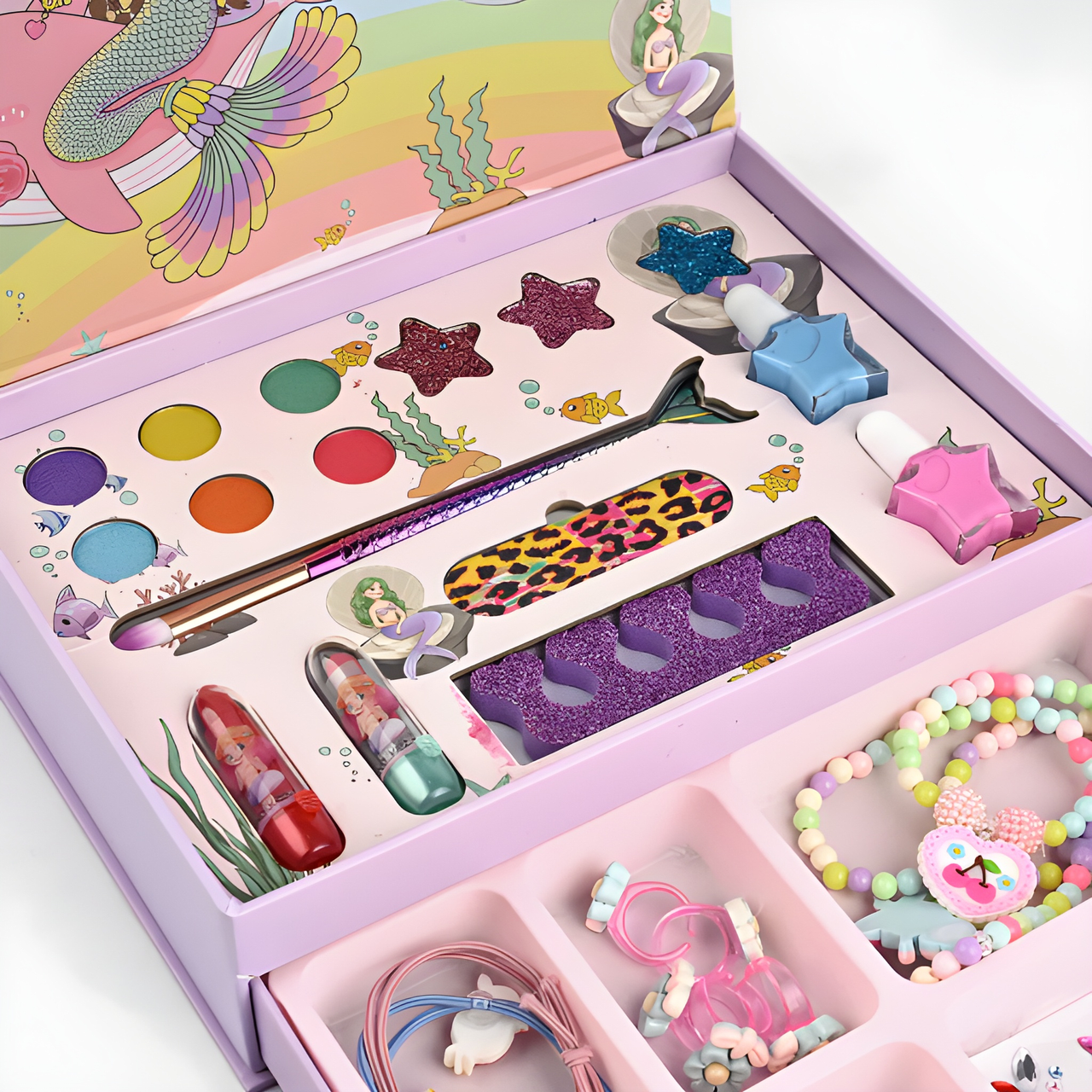 ADORABLE MAKEUP & JEWELRY SET FOR GIRLS