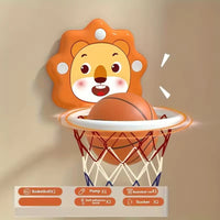 Thumbnail for MINI CARTOON ANIMAL BASKETBALL SET