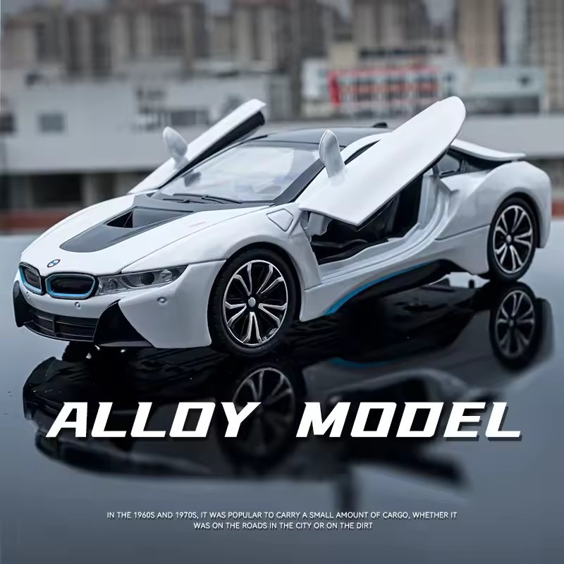 1:22 BMW I8 ALLOY DIECAST MODEL