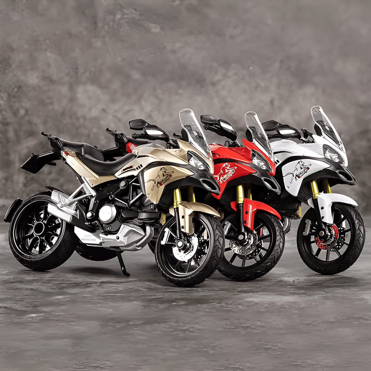 1:12 SCALE DUCATI MTS ENDURO DIE-CAST MOTORCYCLE MODEL