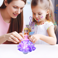 Thumbnail for 11.5 INCH BEAUTIFUL PRINCESS DOLL SET - HARD BODY