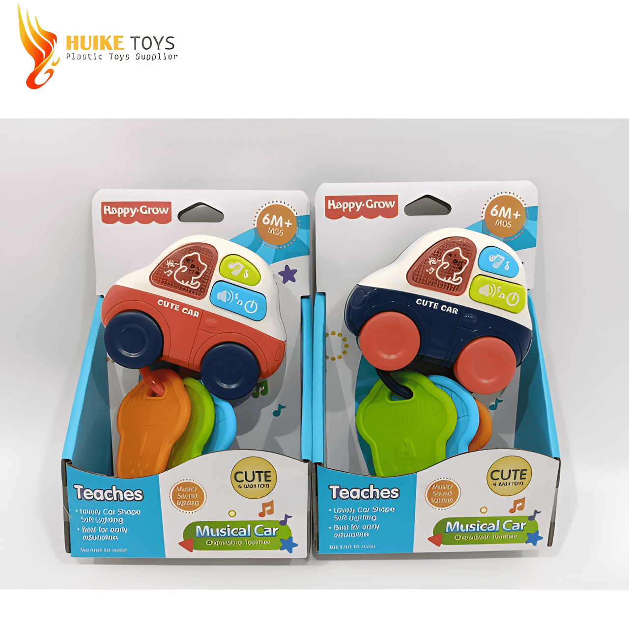 INTERACTIVE MUSICAL STERRING WHEEL & KEY SET