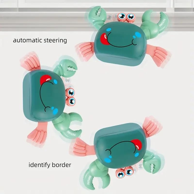 CRAWLING CRAB WITH LIGHT & MUSIC FOR KIDS