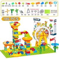 Thumbnail for DIY ASSEMBLY SLIDE BALL BUILDING BLOCKS - 186PCS