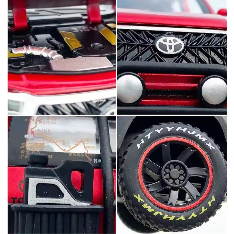1:24 TOYOTA PRADO ALLOY DIECAST MODEL