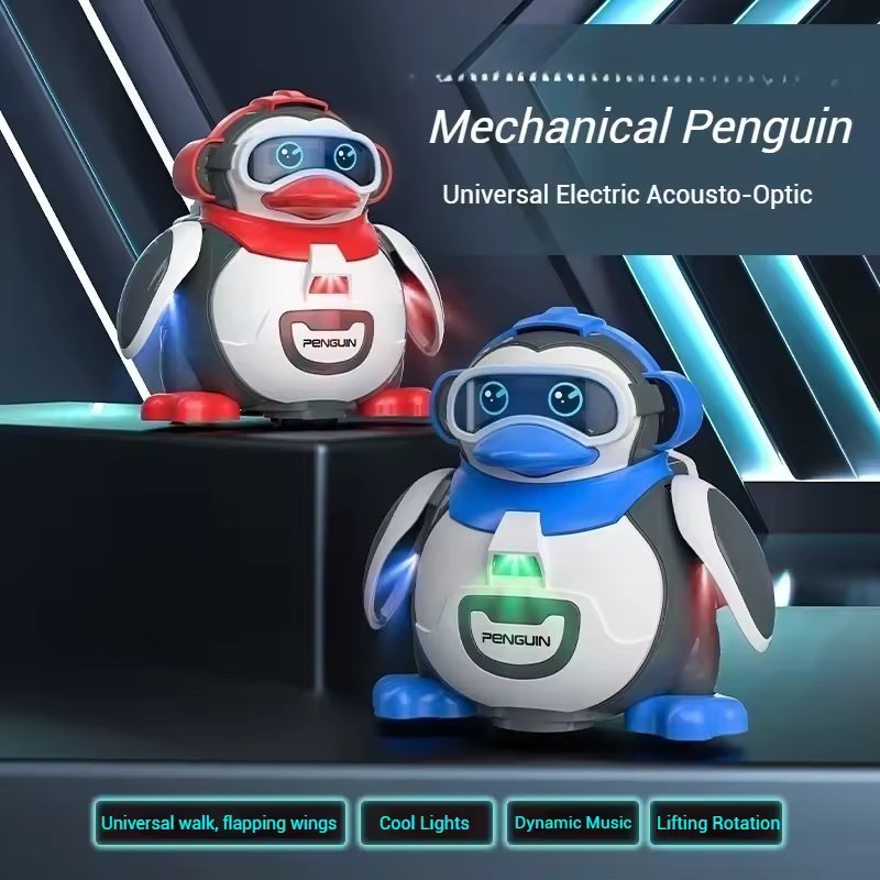 ELECTRIC MUSIC ROCKING PENGUIN TOY