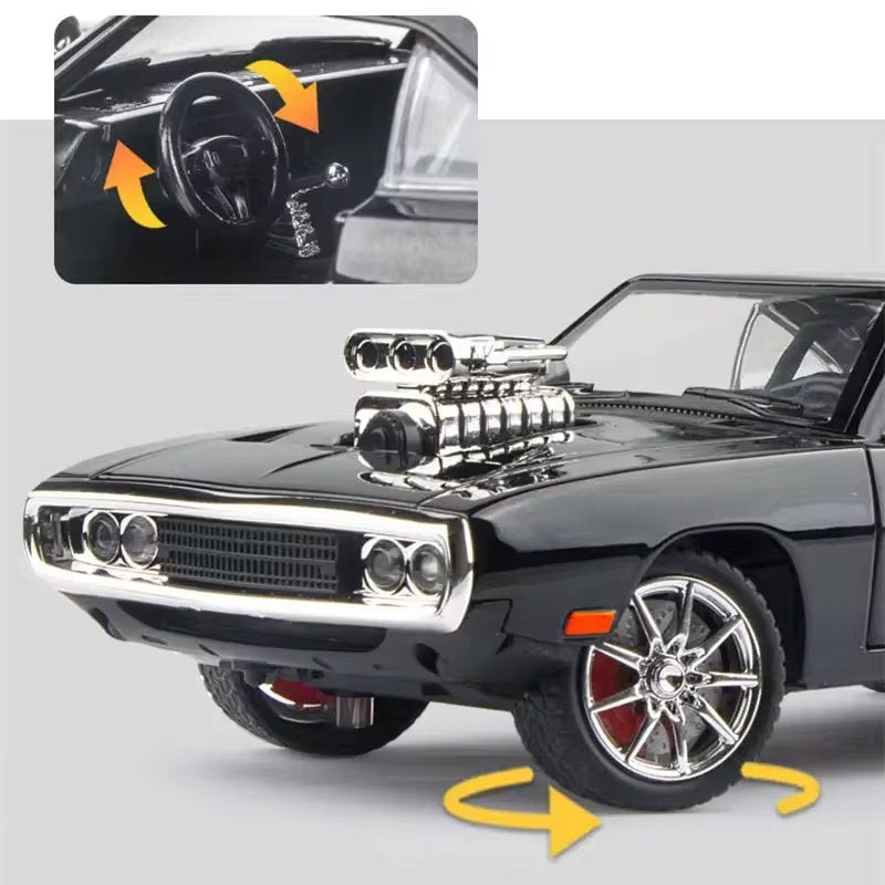 1:24 CHALLENGER 1970 FAST & FURIOUS 7 ALLOY DIECAST MODEL