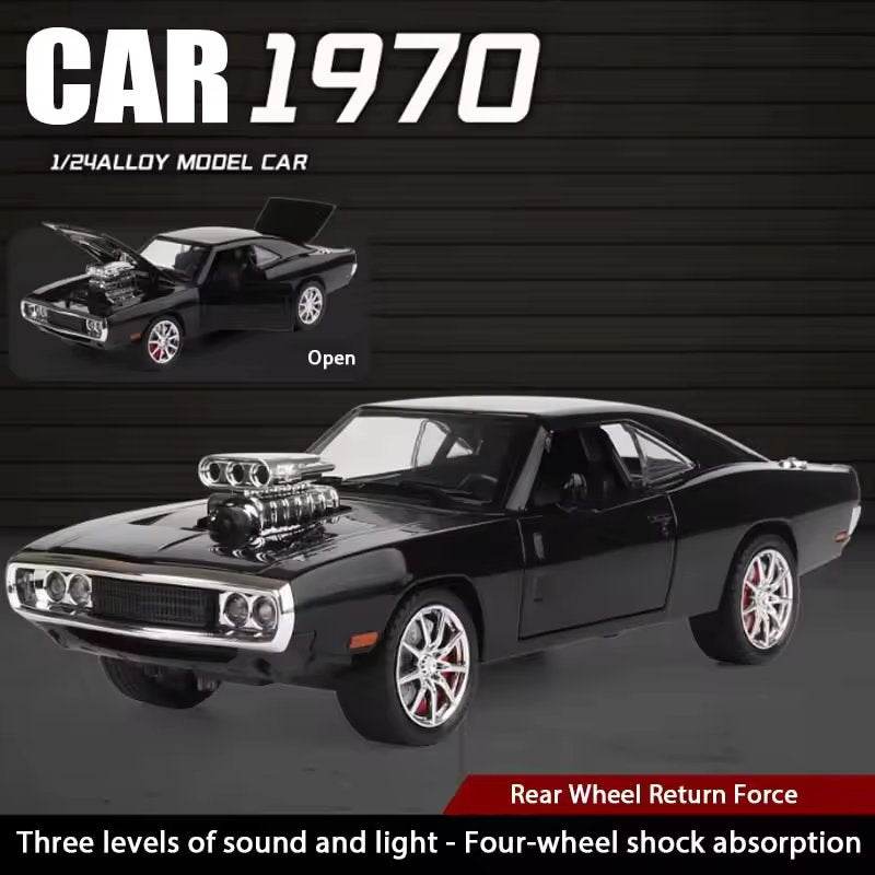 1:24 CHALLENGER 1970 FAST & FURIOUS 7 ALLOY DIECAST MODEL