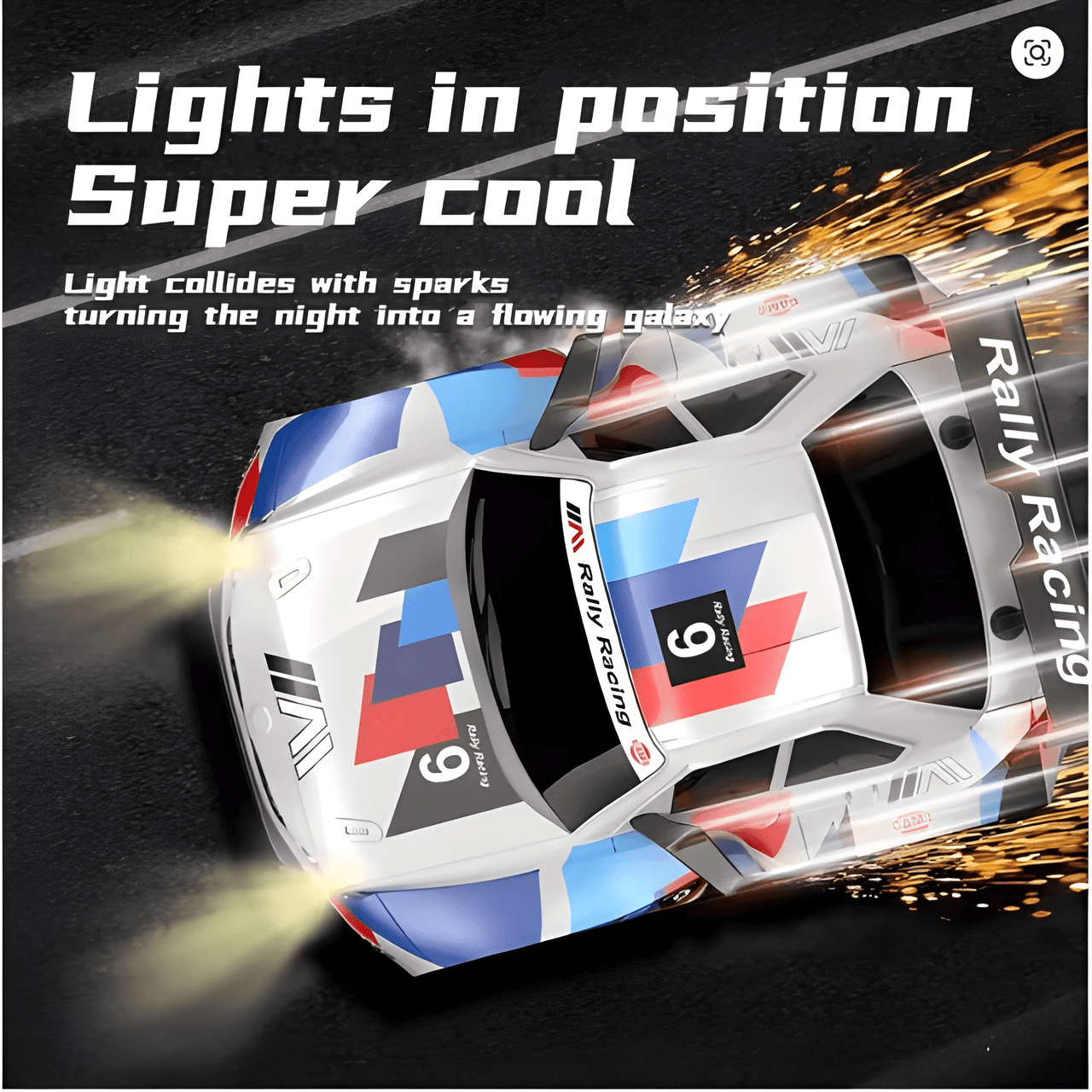 BMW M4 DRIFT HIGH-SPEED REMOTE CONTROL SPARKING EFFECT CAR