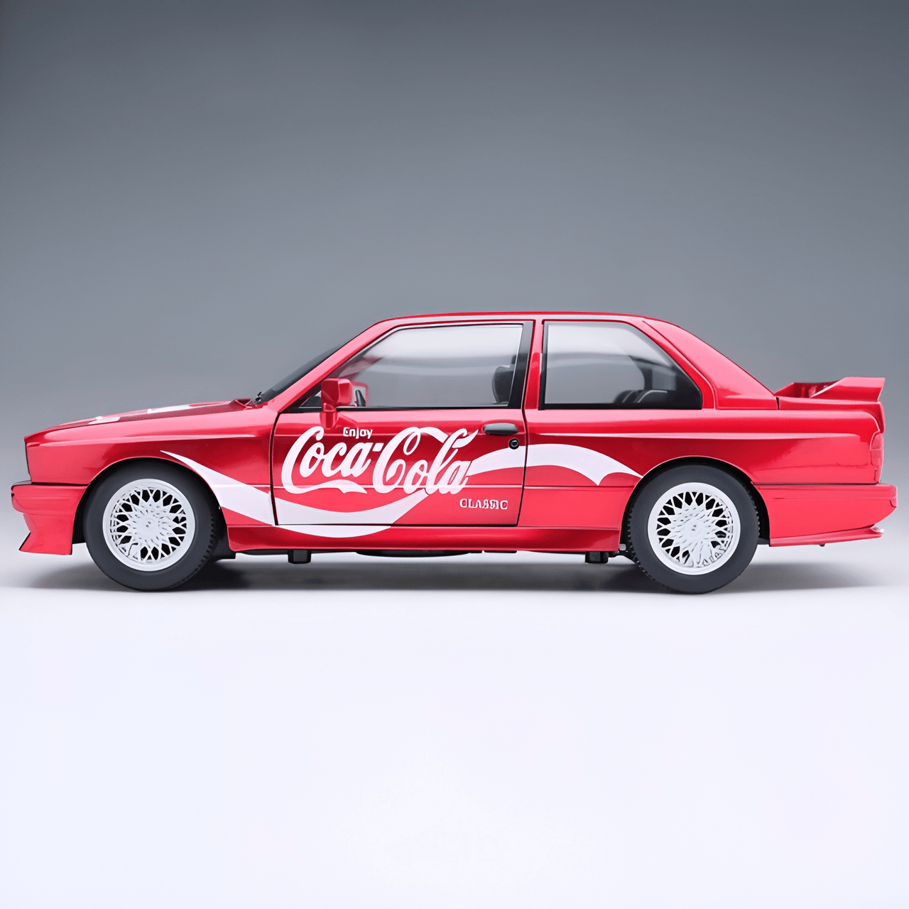1:24 BMW M3 CLASSIC RED ALLOY DIECAST MODEL CAR