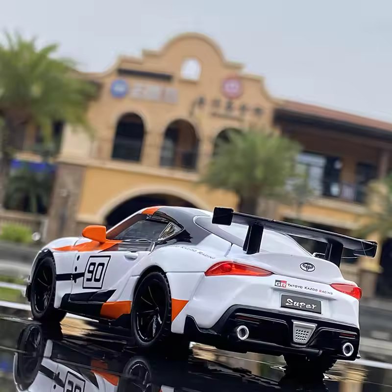 1:32 TOYOTA SUPRA GT4 ALLOY DIECAST MODEL