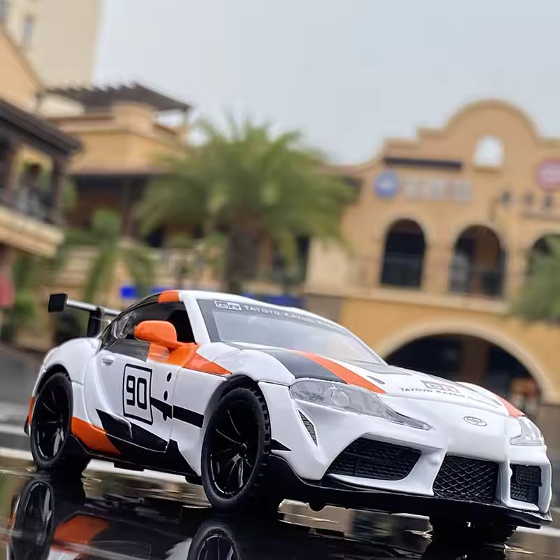 1:32 TOYOTA SUPRA GT4 ALLOY DIECAST MODEL