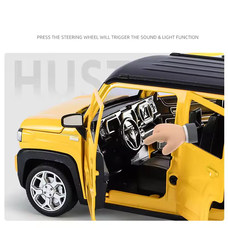1:22 SUZUKI HUSTLER ALLOY DIECAST MODEL