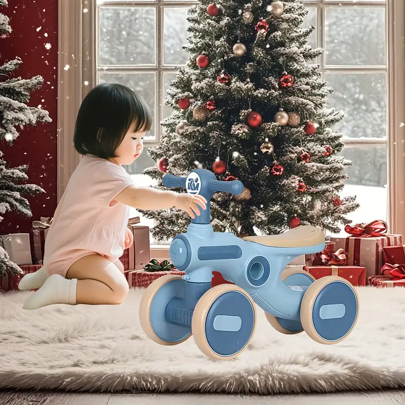 4 WHEEL FIBER TOLO & PUSH CAR WITH LED LIGHTS AND MUSIC