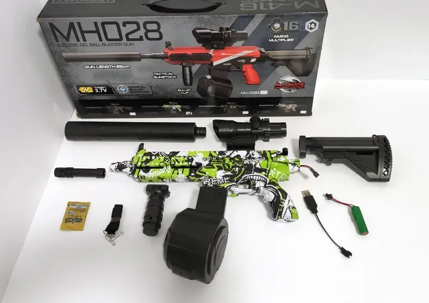 ELECTRIC WATER ORBEEZ SHOOTING GUN WITH SCOPE