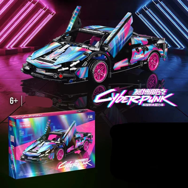 1:18 SPEED PULL BACK BLOCKS - 451PCS