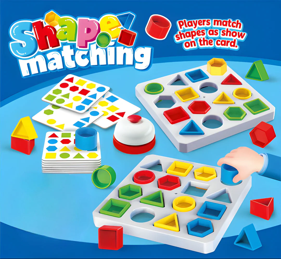 SHAPE MATCHING 2 IN 1 PUZZEL GAME