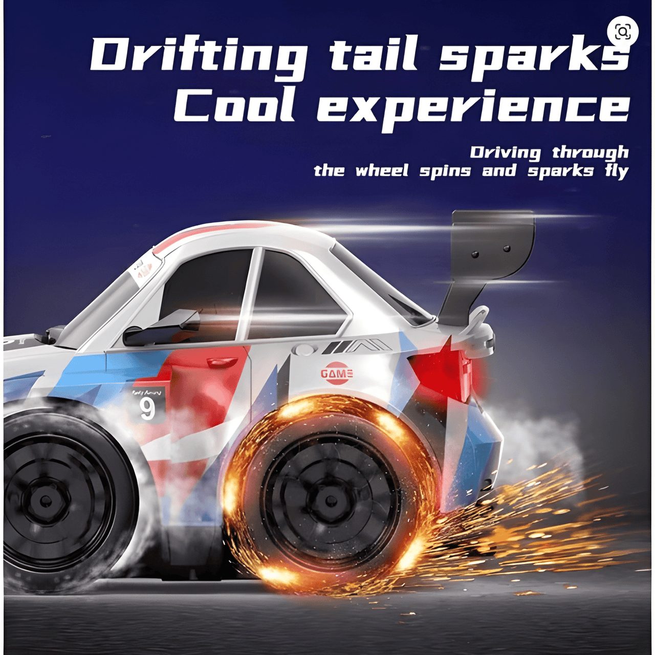 BMW M4 DRIFT HIGH-SPEED REMOTE CONTROL SPARKING EFFECT CAR
