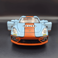 Thumbnail for 1:24 PORSCHE PANAMERA S GULF BLUE ALLOY DIE CAST MODEL