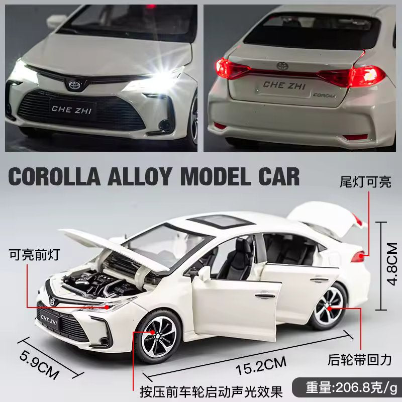 1:32 TOYOTA COROLLA ALLOY DIECAST MODEL
