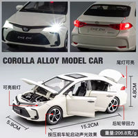 Thumbnail for 1:32 TOYOTA COROLLA ALLOY DIECAST MODEL