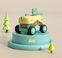 Thumbnail for FRICTION CAR WITH WHISTLE - 4PC