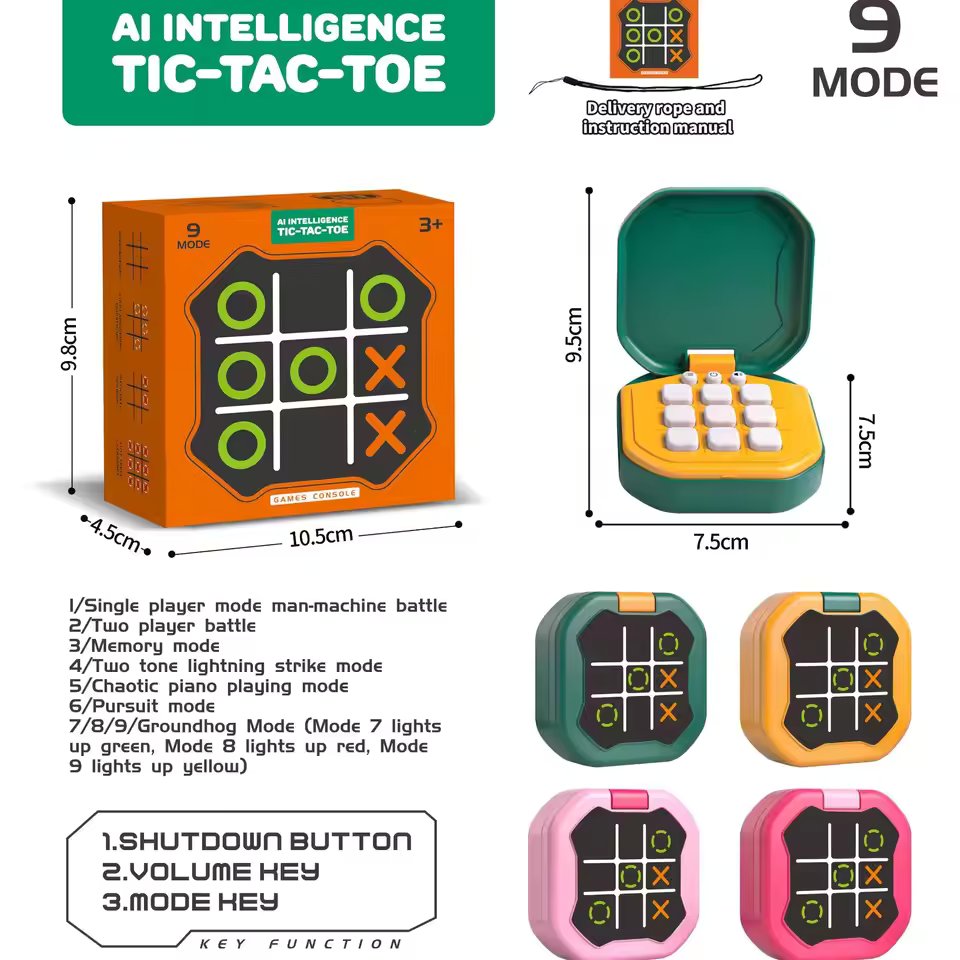 AI INTELLIGENCE TIC TAC TOE CHESS