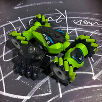 Thumbnail for R/C HAND CONTROL STUNT CAR WITH SMOKE LIGHTS & 2.4GHZ CONTROL