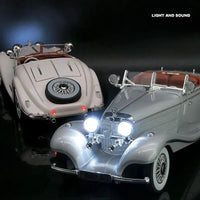 Thumbnail for 1:24 MERCEDES BENZ 1936 500K CLASSIC VINTAGE DIECAST ALLOY MODEL CAR