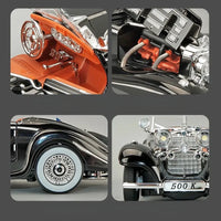 Thumbnail for 1:24 MERCEDES BENZ 1936 500K CLASSIC VINTAGE DIECAST ALLOY MODEL CAR