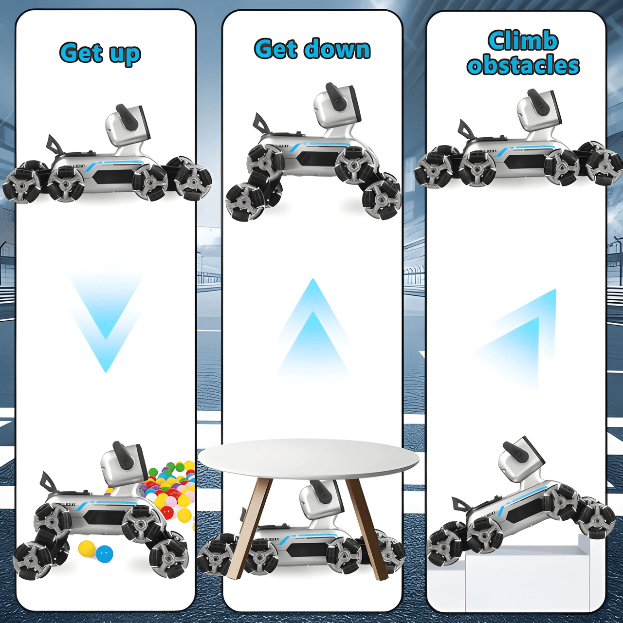 SMART INTERACTIVE ROBOT DOG WITH MUSIC AND LIGHT