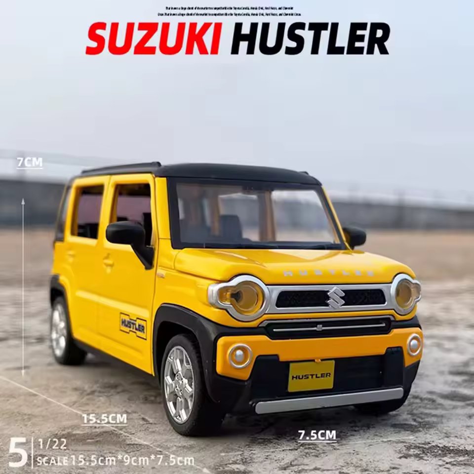 1:22 SUZUKI HUSTLER ALLOY DIECAST MODEL