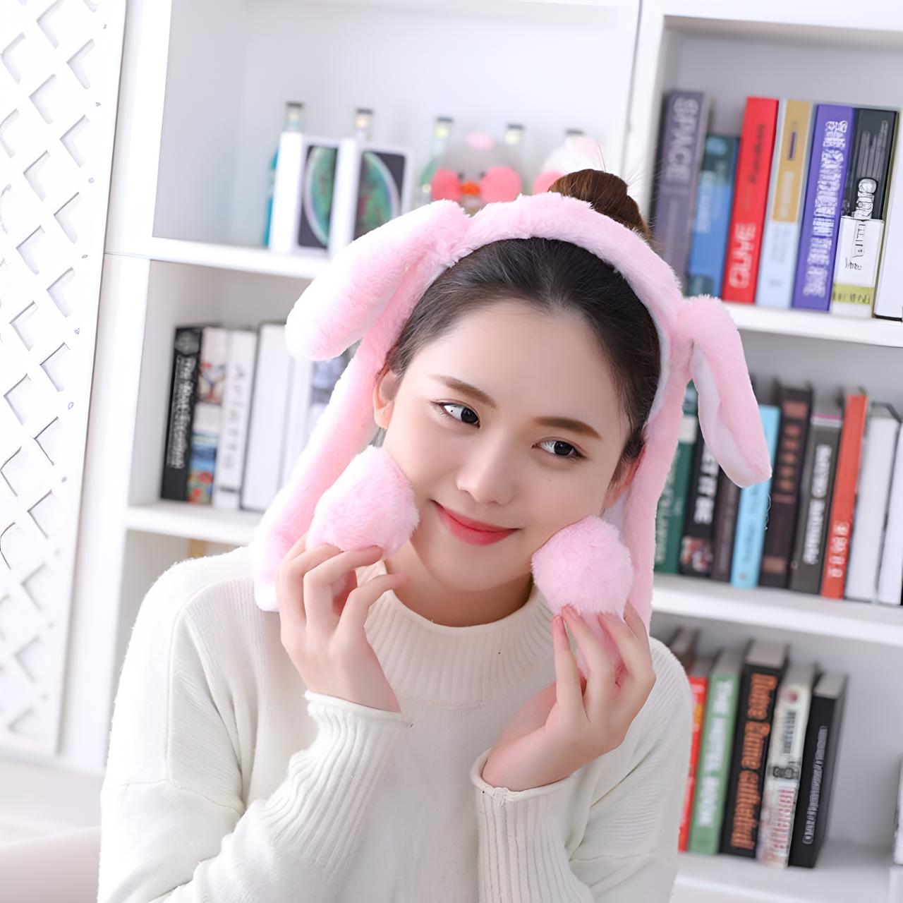 MOVING RABBIT EARS CUTE HEAD BAND