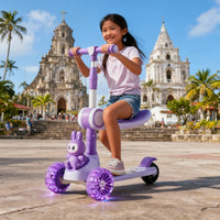 Thumbnail for LABUBU THEME 3 IN 1 FOLDABLE SCOOTY WITH MUSIC AND LIGHTS