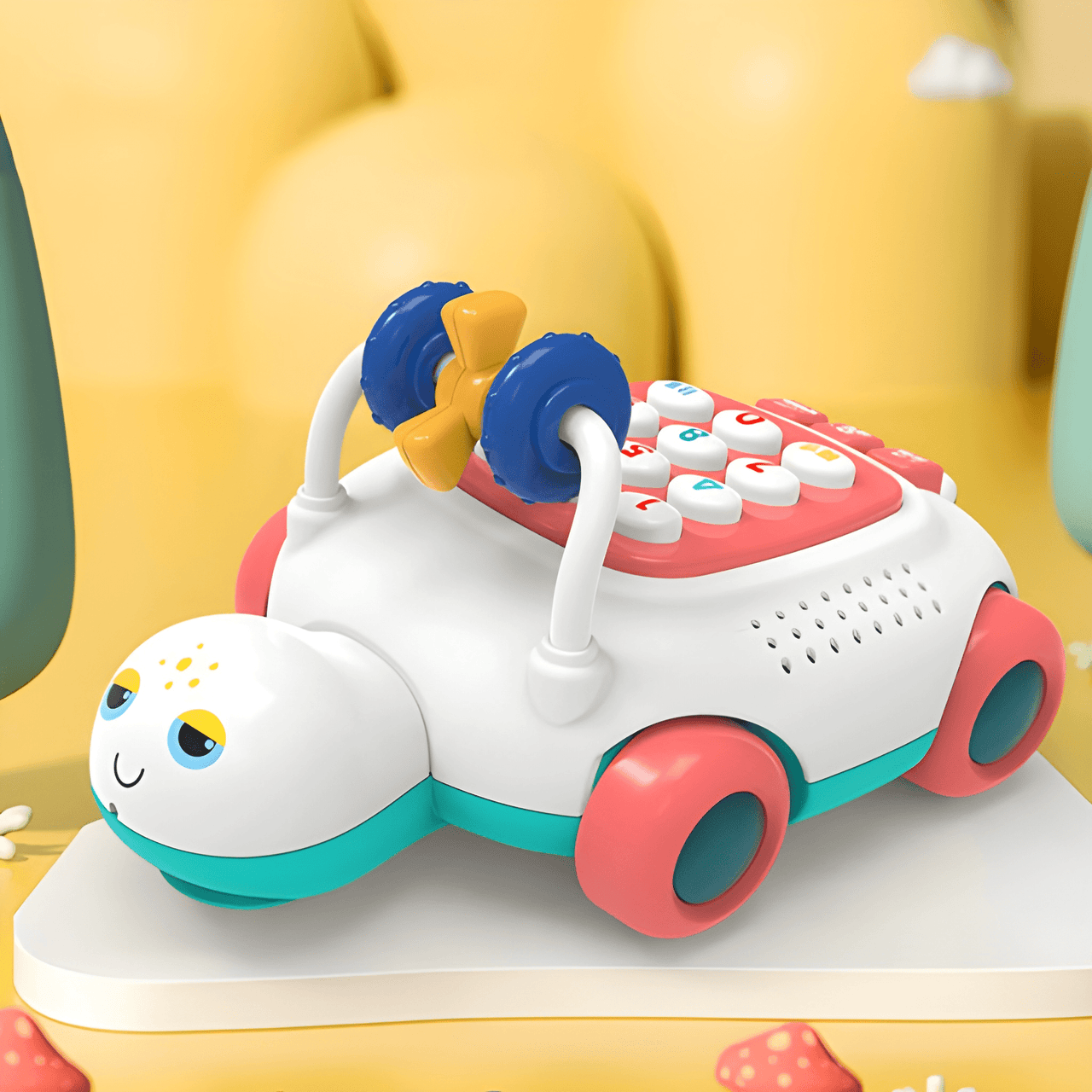 EDUCATIONAL MUSICAL TURTLE PHONE TOY