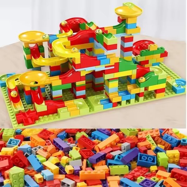 MARBLE RACE RUN BLOCK SMALL SIZE BUILDING BLOCKS - 514PCS